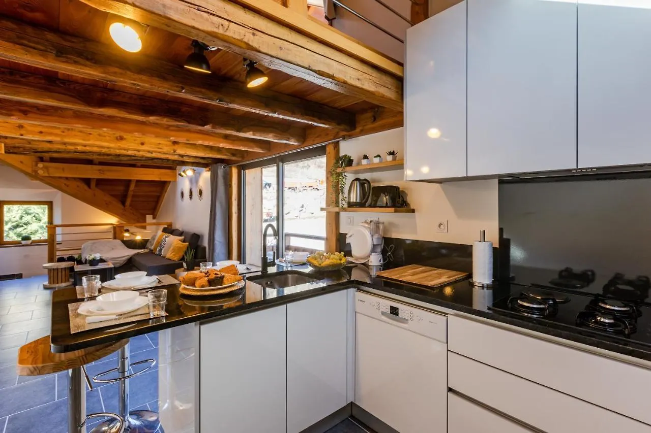 Apartment Ferienwohnung Escondido - Calme Et Chaleureux Saint-Martin-de-Queyrières